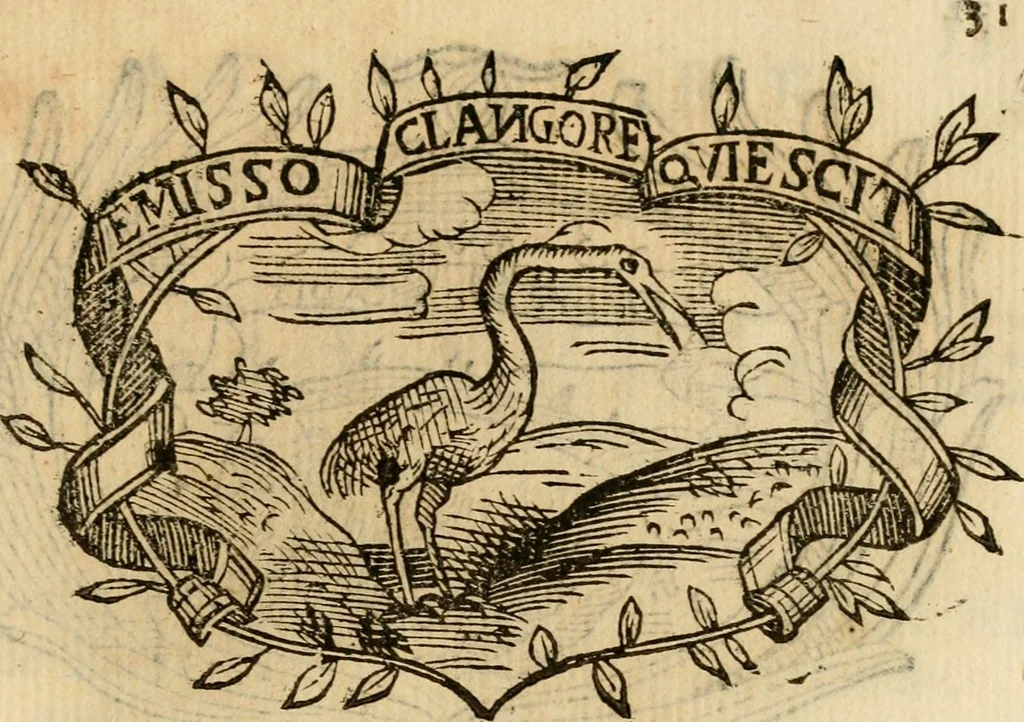 An illustration from Imprese dell' Offitioso, accademico intronato, 1628, leaf 306