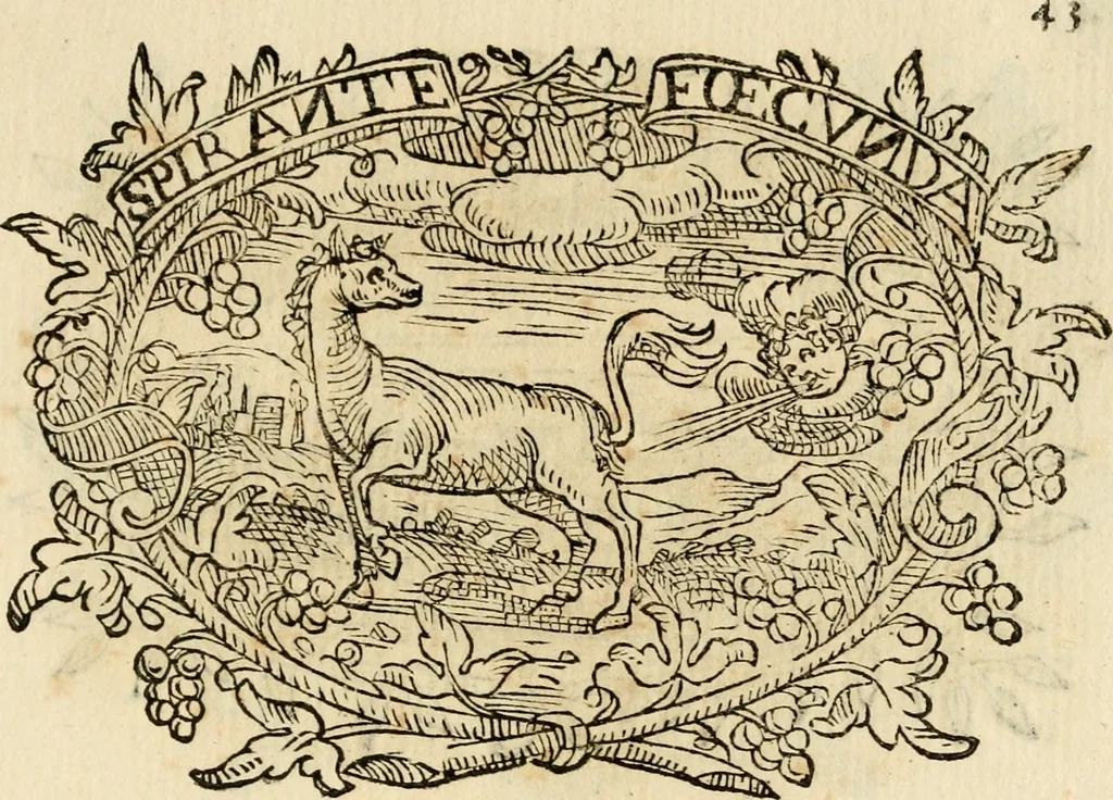 An illustration from Imprese dell' Offitioso, accademico intronato, 1628, leaf 326