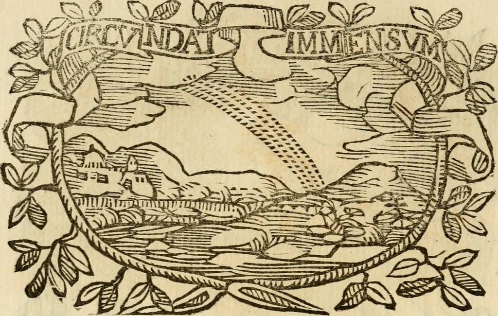 An illustration from Imprese dell' Offitioso, accademico intronato, 1628, leaf 333