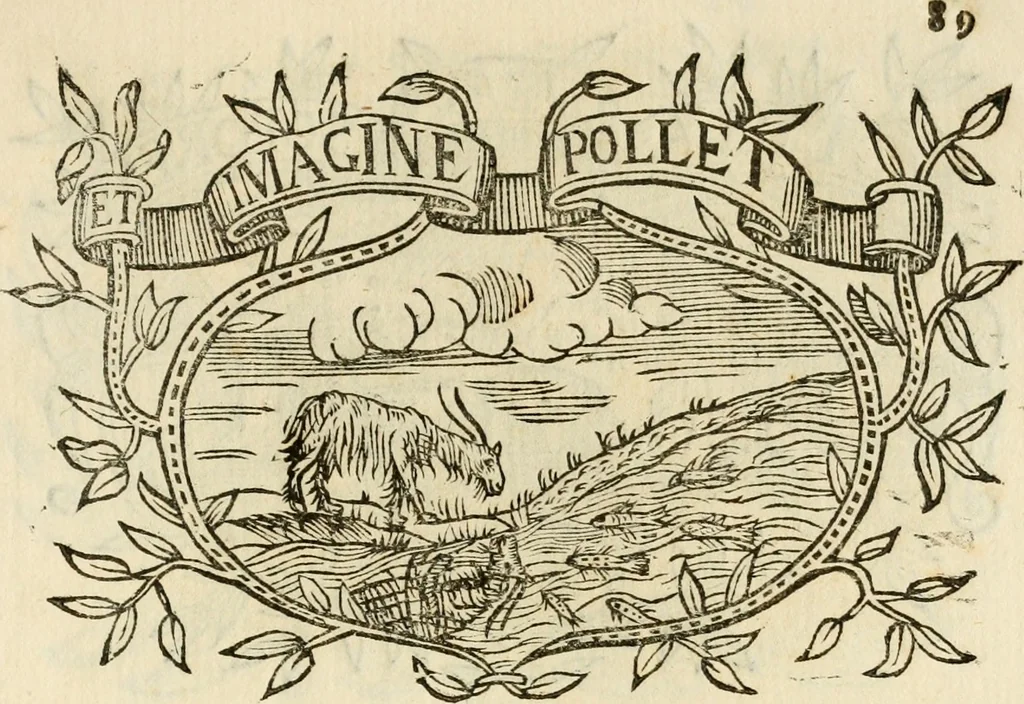 An illustration from Imprese dell' Offitioso, accademico intronato, 1628, leaf 364