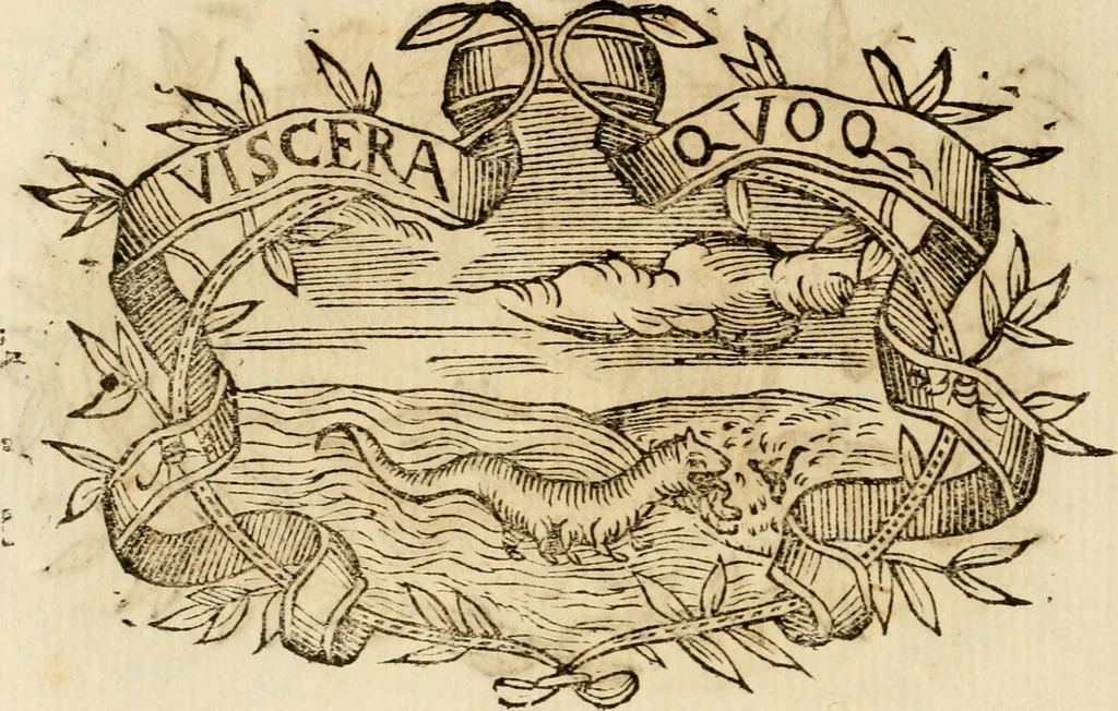 An illustration from Imprese dell' Offitioso, accademico intronato, 1628, leaf 373