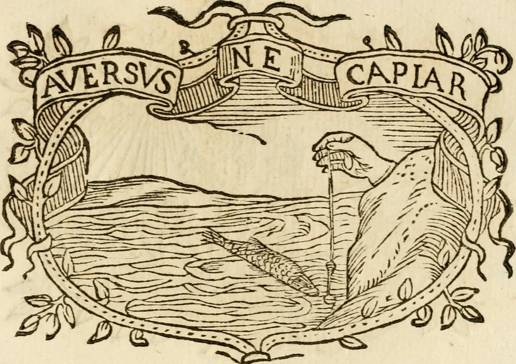 An illustration from Imprese dell' Offitioso, accademico intronato, 1628, leaf 392