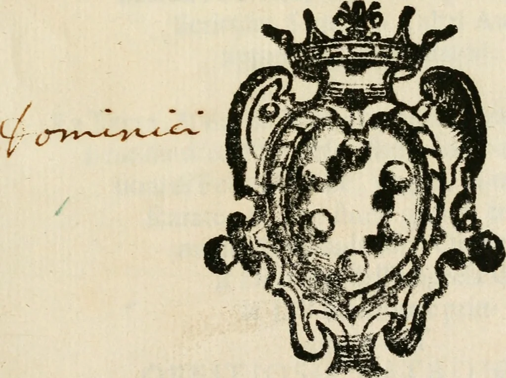 An illustration from Imprese dell' Offitioso, accademico intronato, 1628, leaf 4