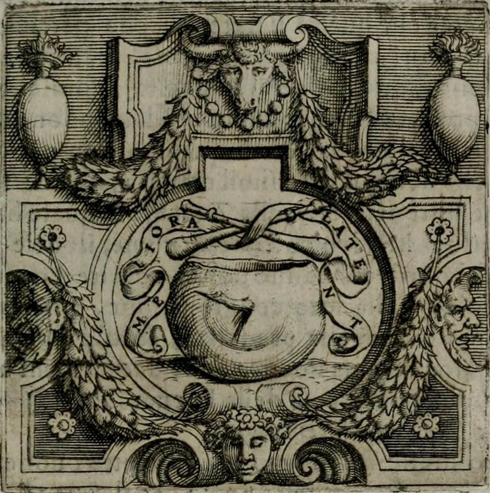 An illustration from Imprese illustri di diuersi : co i discorsi, 1586, leaf 108