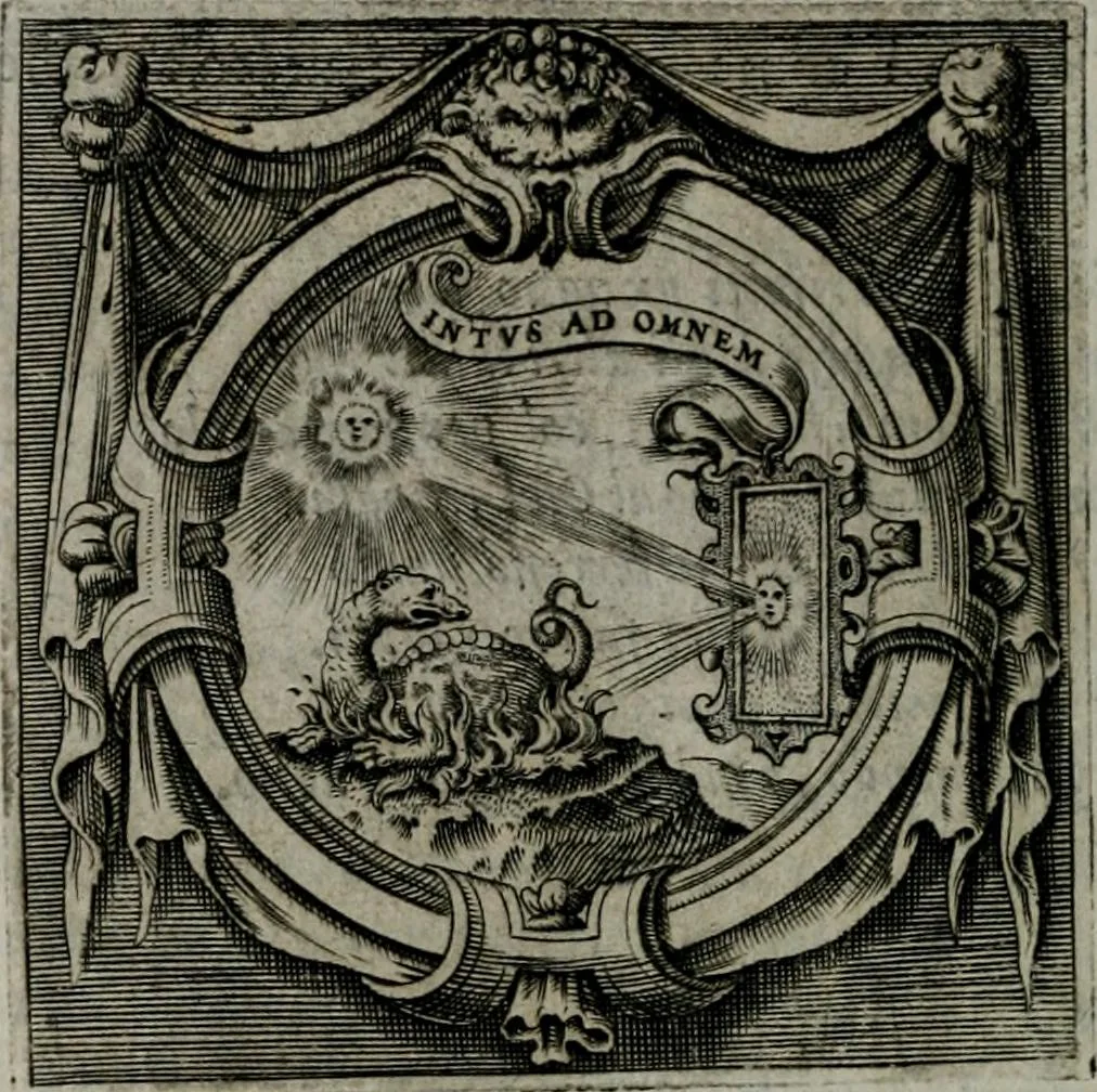 An illustration from Imprese illustri di diuersi : co i discorsi, 1586, leaf 141