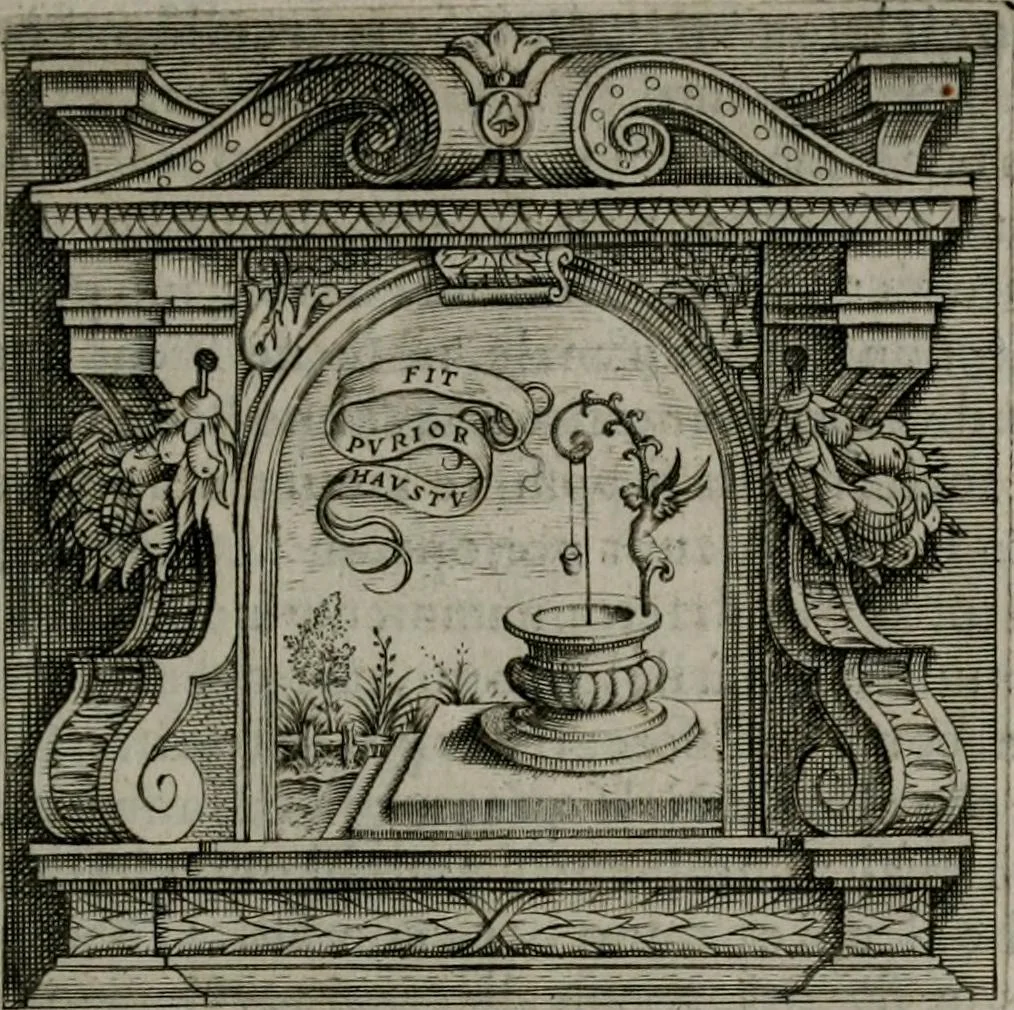 An illustration from Imprese illustri di diuersi : co i discorsi, 1586, leaf 164