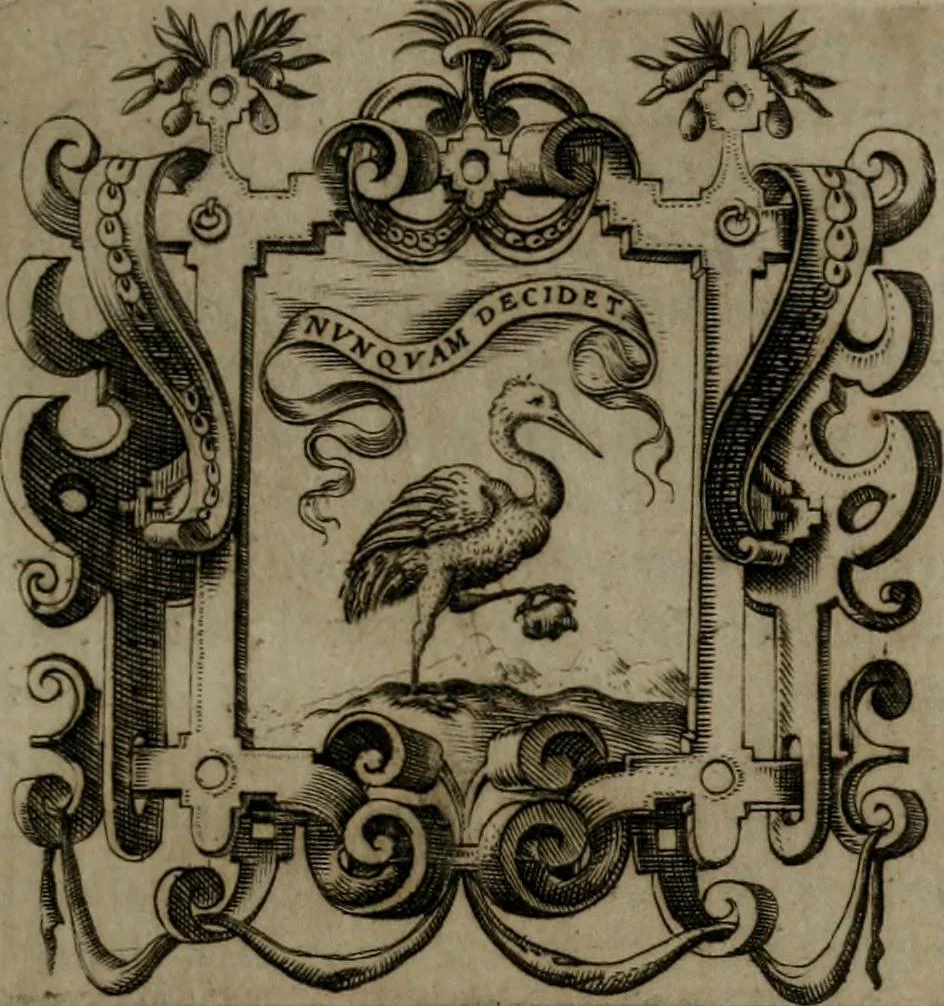 An illustration from Imprese illustri di diuersi : co i discorsi, 1586, leaf 170