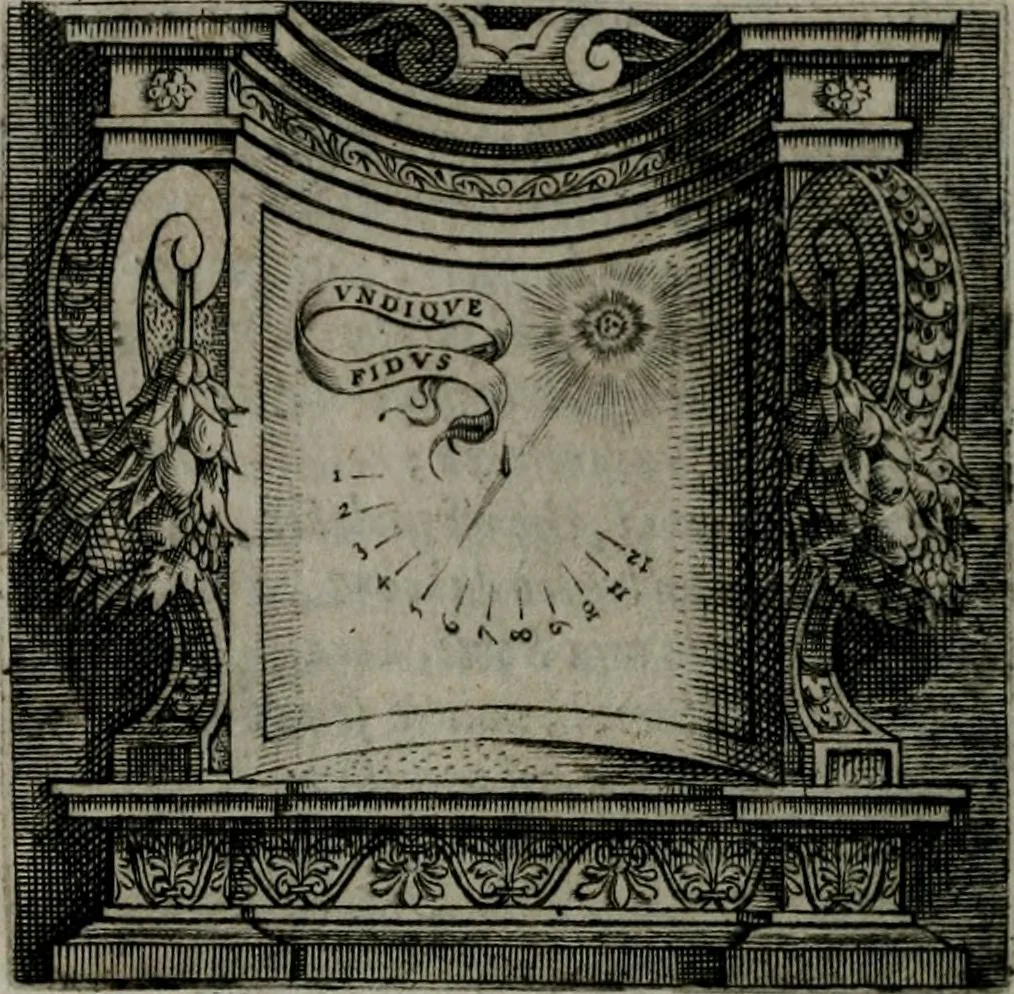 An illustration from Imprese illustri di diuersi : co i discorsi, 1586, leaf 173