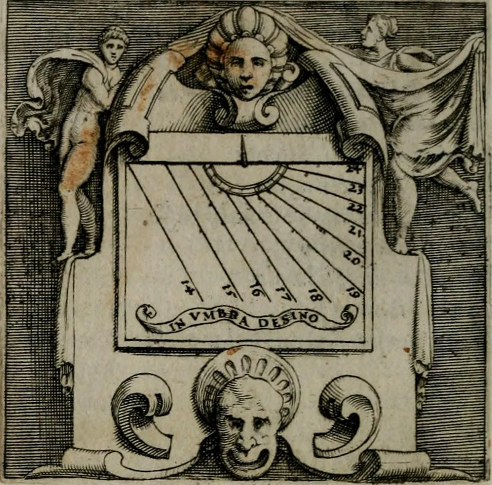 An illustration from Imprese illustri di diuersi : co i discorsi, 1586, leaf 219