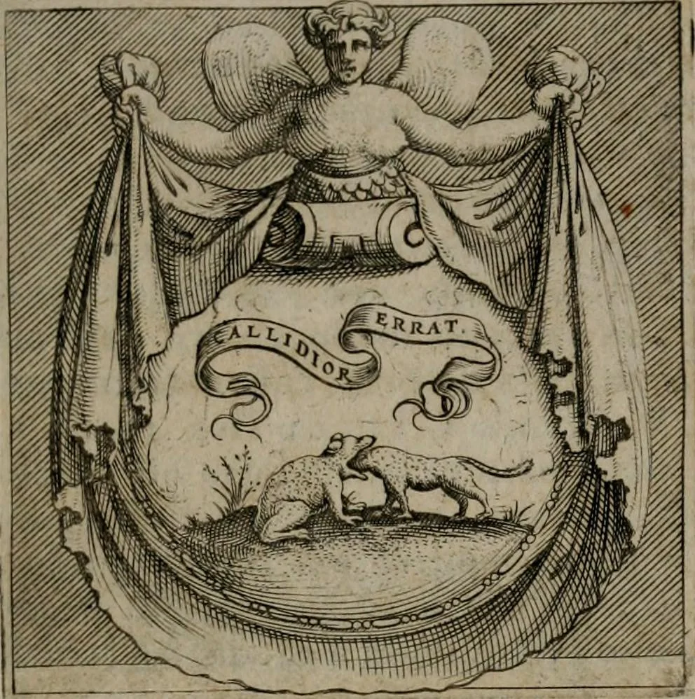 An illustration from Imprese illustri di diuersi : co i discorsi, 1586, leaf 228