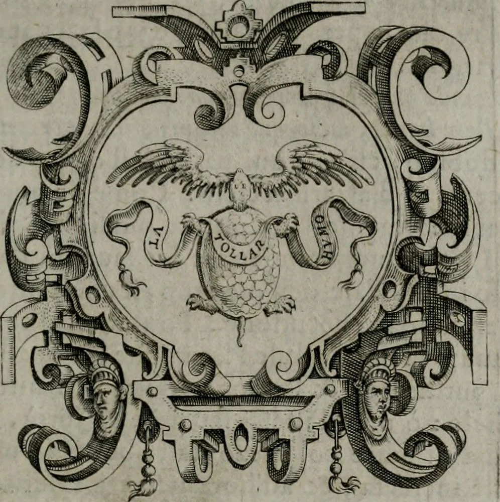 An illustration from Imprese illustri di diuersi : co i discorsi, 1586, leaf 24