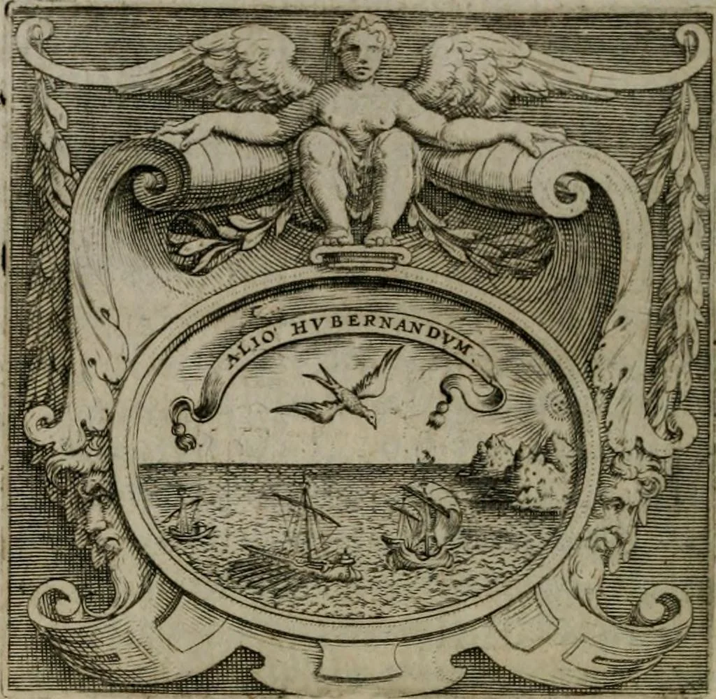 An illustration from Imprese illustri di diuersi : co i discorsi, 1586, leaf 249