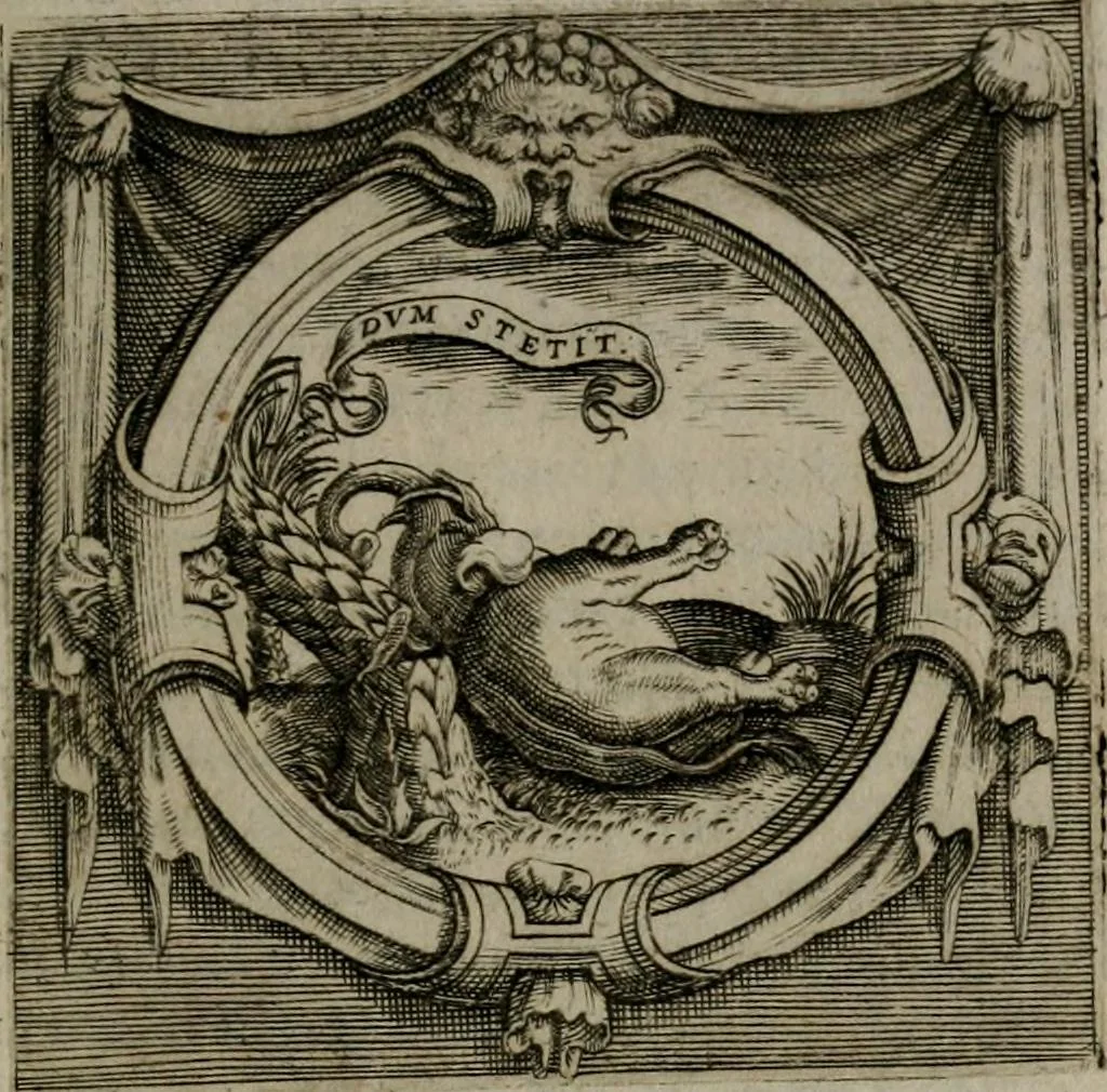 An illustration from Imprese illustri di diuersi : co i discorsi, 1586, leaf 252