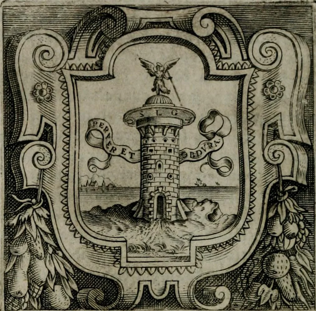 An illustration from Imprese illustri di diuersi : co i discorsi, 1586, leaf 267