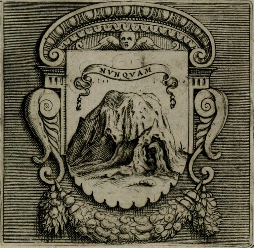 An illustration from Imprese illustri di diuersi : co i discorsi, 1586, leaf 270
