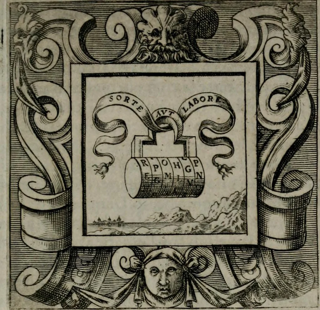 An illustration from Imprese illustri di diuersi : co i discorsi, 1586, leaf 276