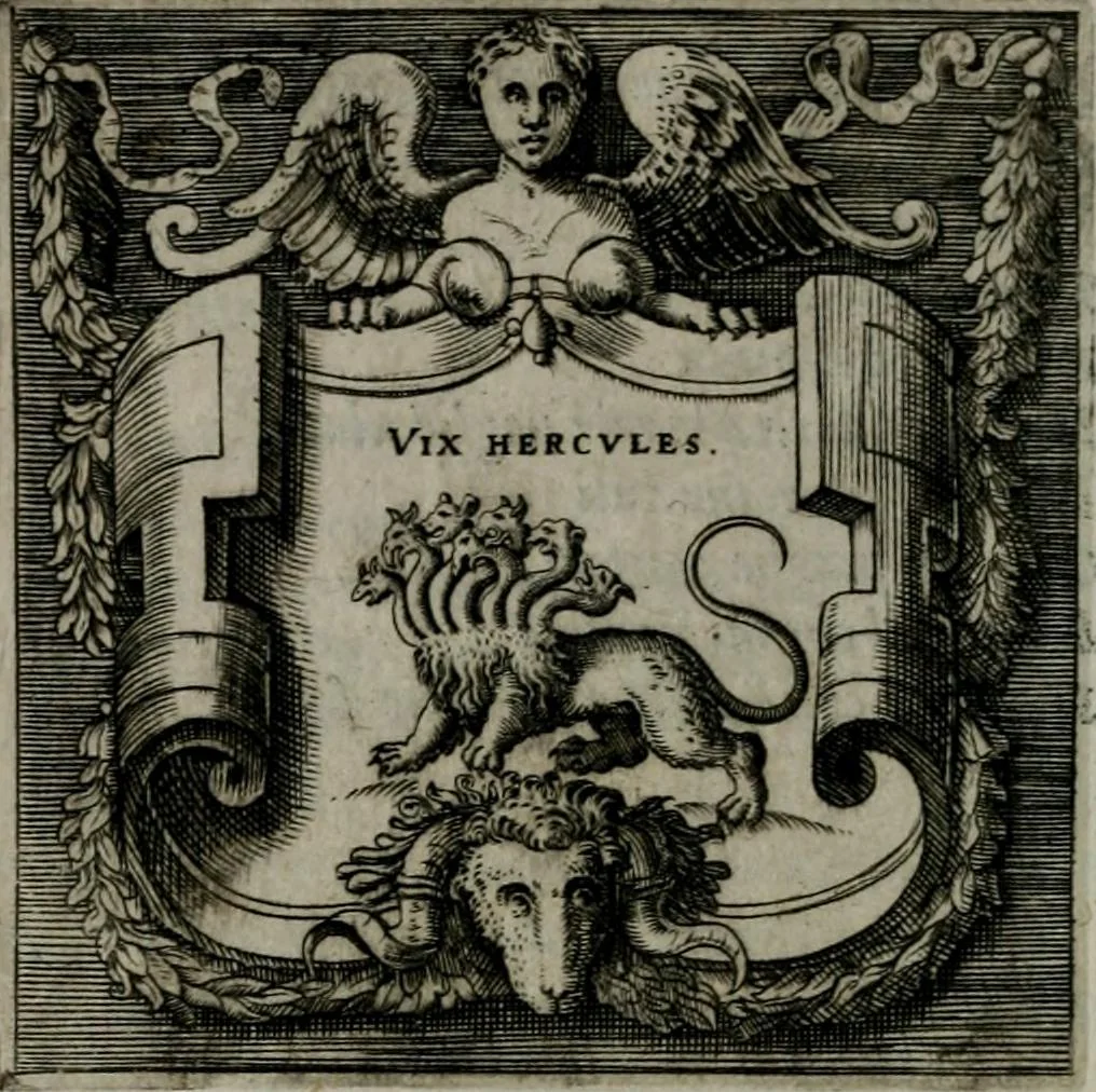 An illustration from Imprese illustri di diuersi : co i discorsi, 1586, leaf 297