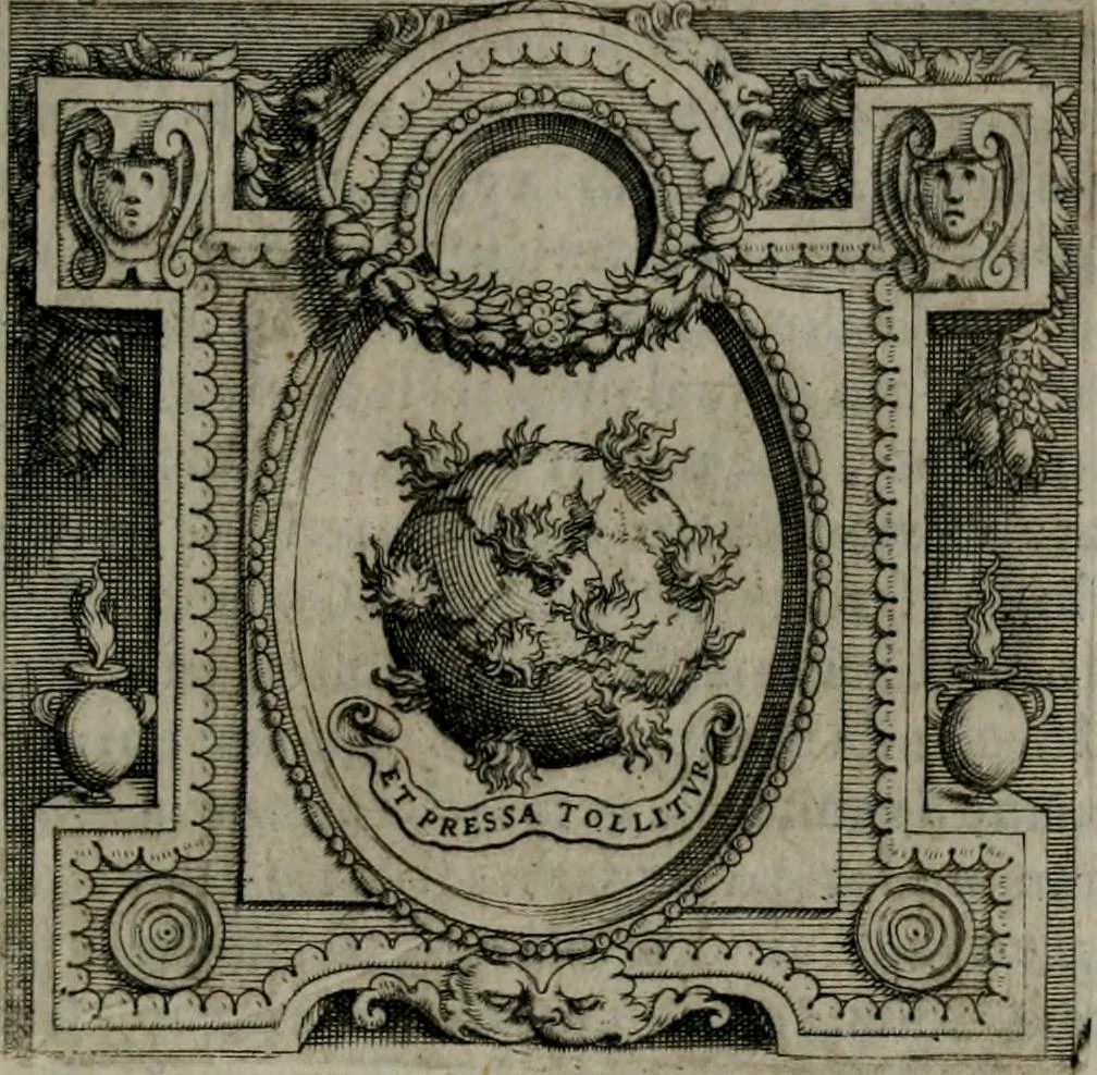 An illustration from Imprese illustri di diuersi : co i discorsi, 1586, leaf 300