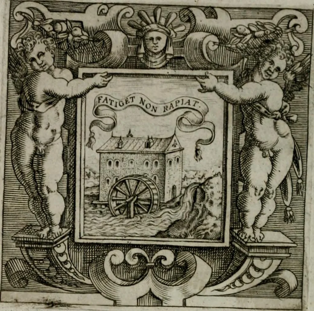 An illustration from Imprese illustri di diuersi : co i discorsi, 1586, leaf 309