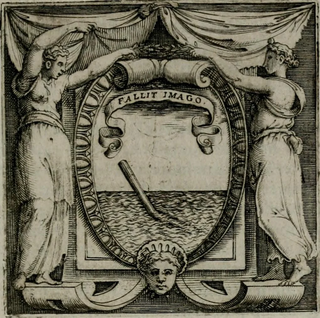 An illustration from Imprese illustri di diuersi : co i discorsi, 1586, leaf 312