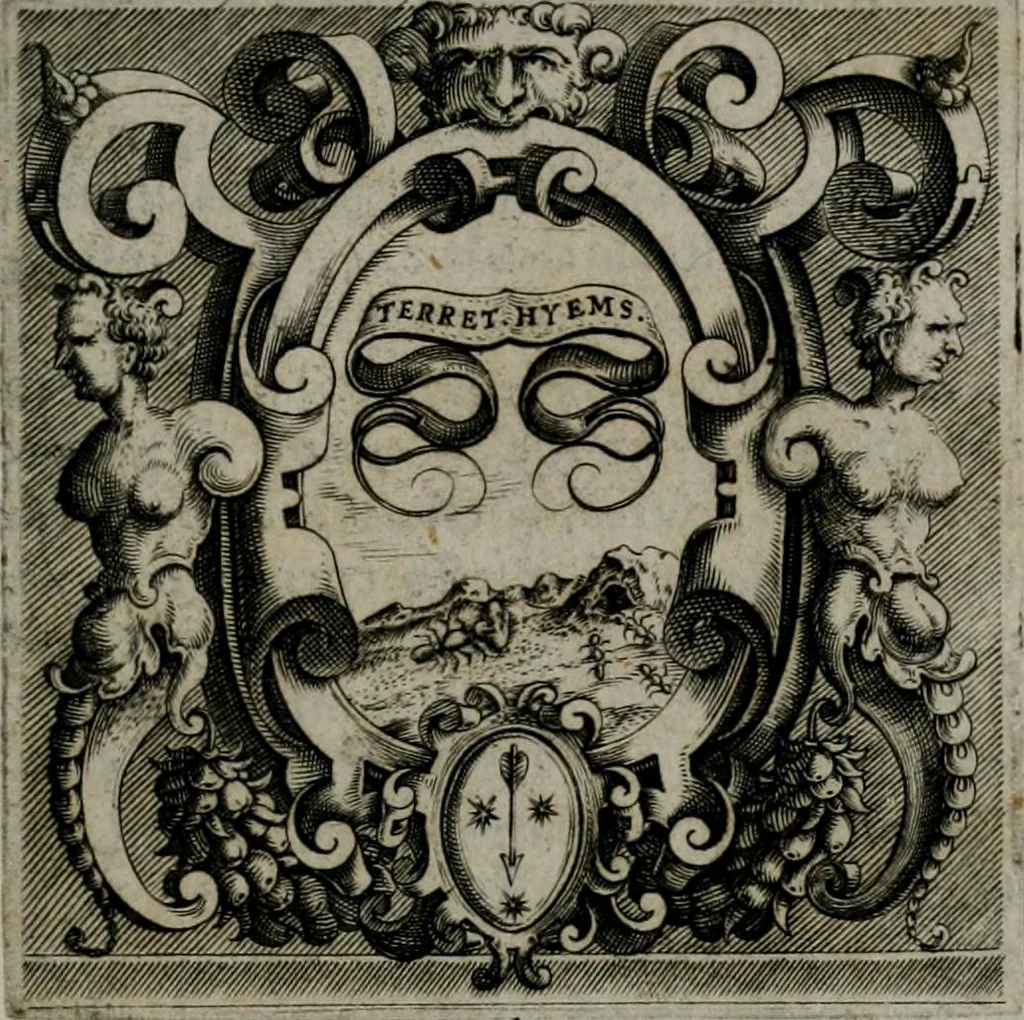 An illustration from Imprese illustri di diuersi : co i discorsi, 1586, leaf 324