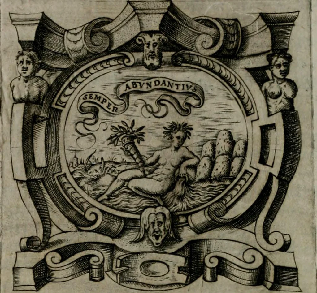 An illustration from Imprese illustri di diuersi : co i discorsi, 1586, leaf 33