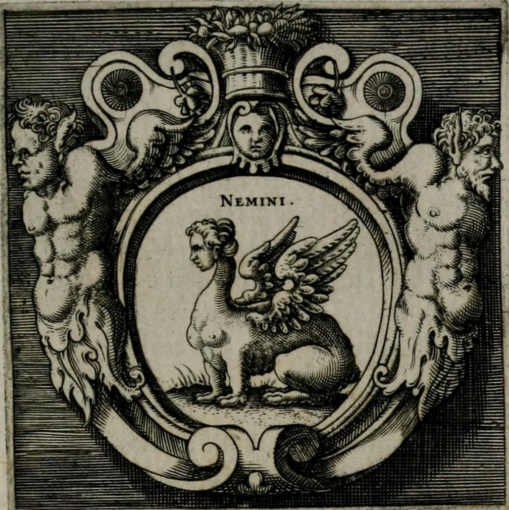 An illustration from Imprese illustri di diuersi : co i discorsi, 1586, leaf 336