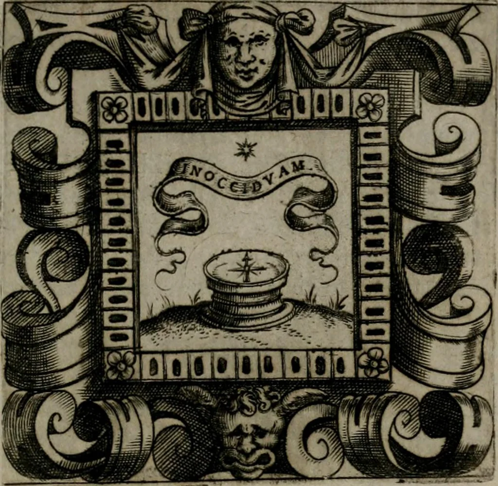 An illustration from Imprese illustri di diuersi : co i discorsi, 1586, leaf 36