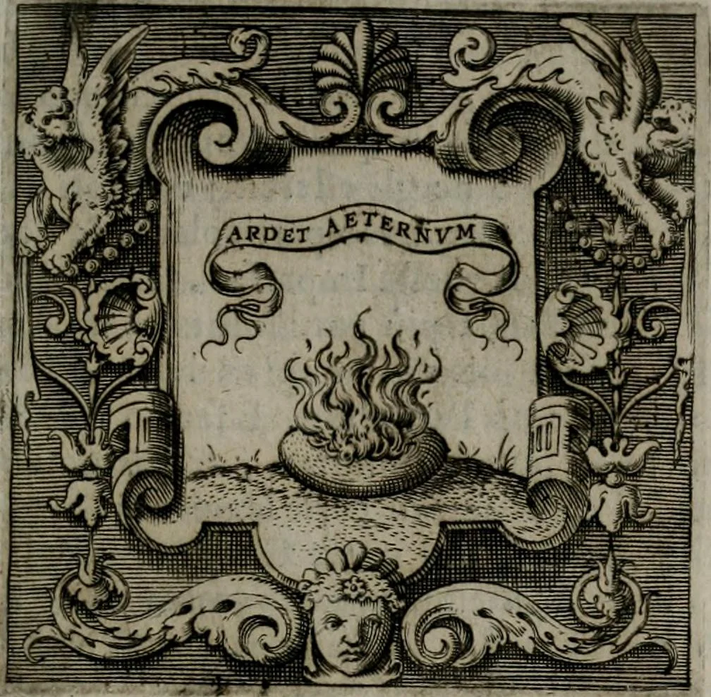 An illustration from Imprese illustri di diuersi : co i discorsi, 1586, leaf 48