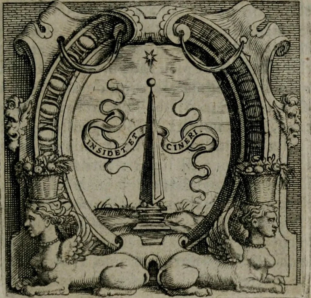 An illustration from Imprese illustri di diuersi : co i discorsi, 1586, leaf 66