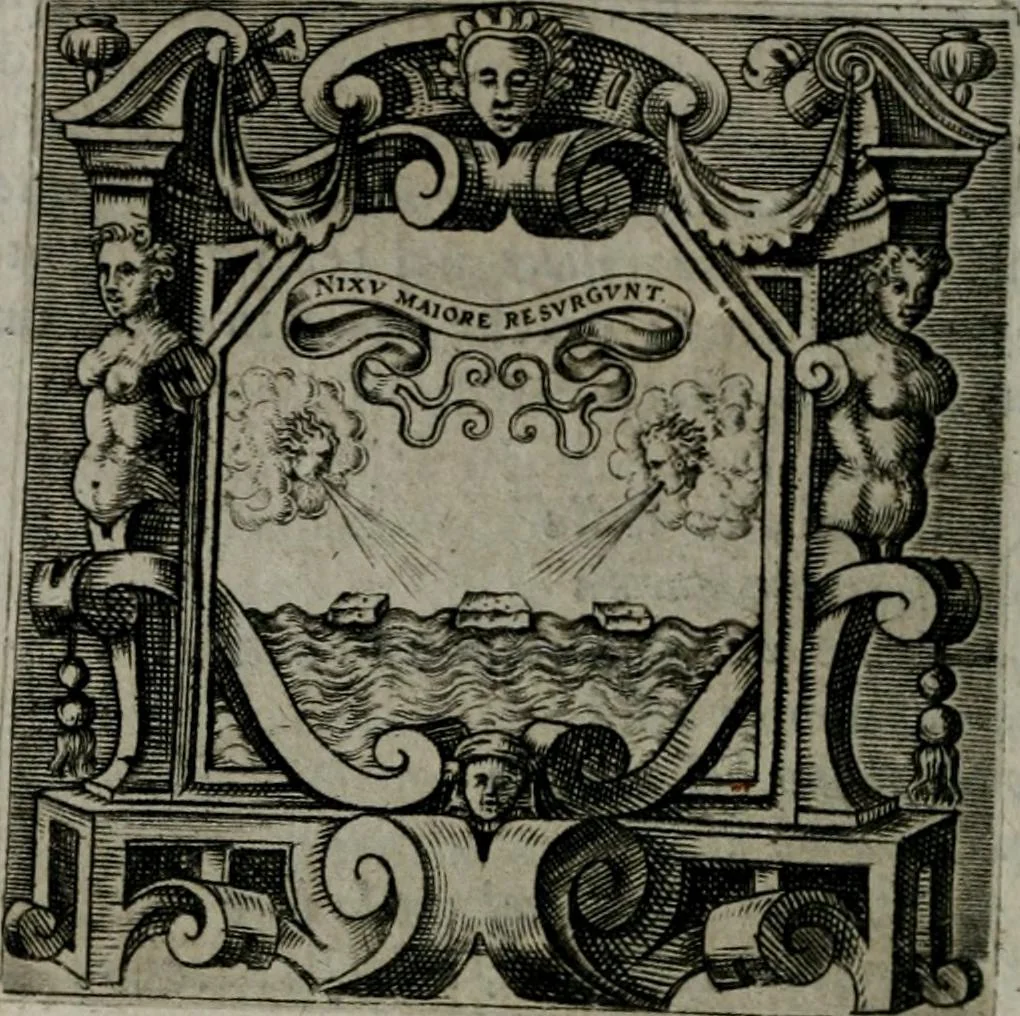 An illustration from Imprese illustri di diuersi : co i discorsi, 1586, leaf 69