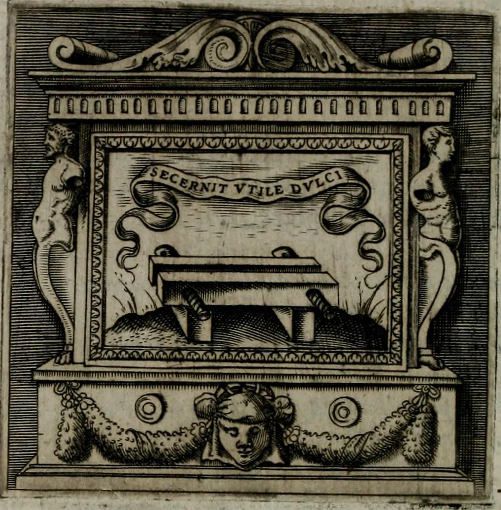 An illustration from Imprese illustri di diuersi : co i discorsi, 1586, leaf 99