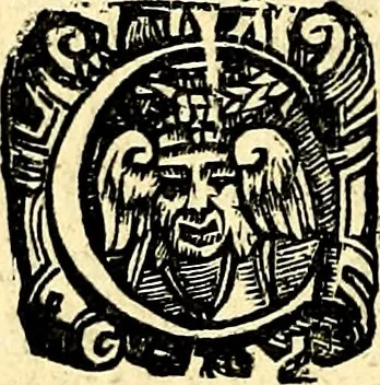 An illustration from Imprese illustri di diuersi, coi discorsi di Camillo Camilli, et con le figure intagliate in rame di Girolamo Porro Padouano .., 1586, leaf 169