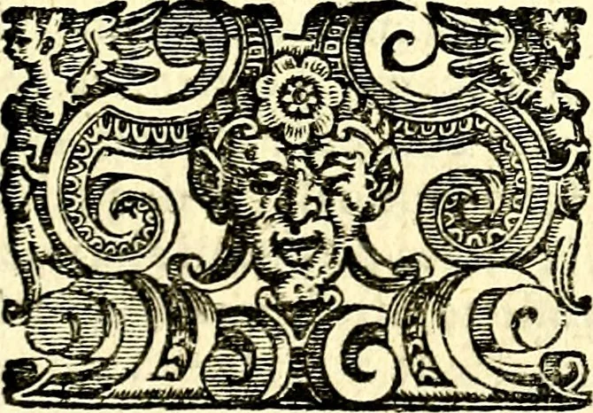 An illustration from Imprese illustri di diuersi, coi discorsi di Camillo Camilli, et con le figure intagliate in rame di Girolamo Porro Padouano .., 1586, leaf 174