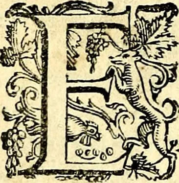 An illustration from Imprese illustri di diuersi, coi discorsi di Camillo Camilli, et con le figure intagliate in rame di Girolamo Porro Padouano .., 1586, leaf 323