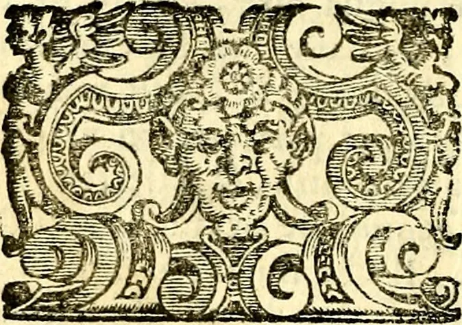 An illustration from Imprese illustri di diuersi, coi discorsi di Camillo Camilli, et con le figure intagliate in rame di Girolamo Porro Padouano .., 1586, leaf 37