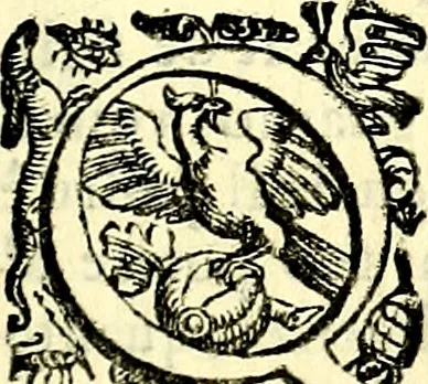 An illustration from Imprese illustri di diuersi, coi discorsi di Camillo Camilli, et con le figure intagliate in rame di Girolamo Porro Padouano .., 1586, leaf 86
