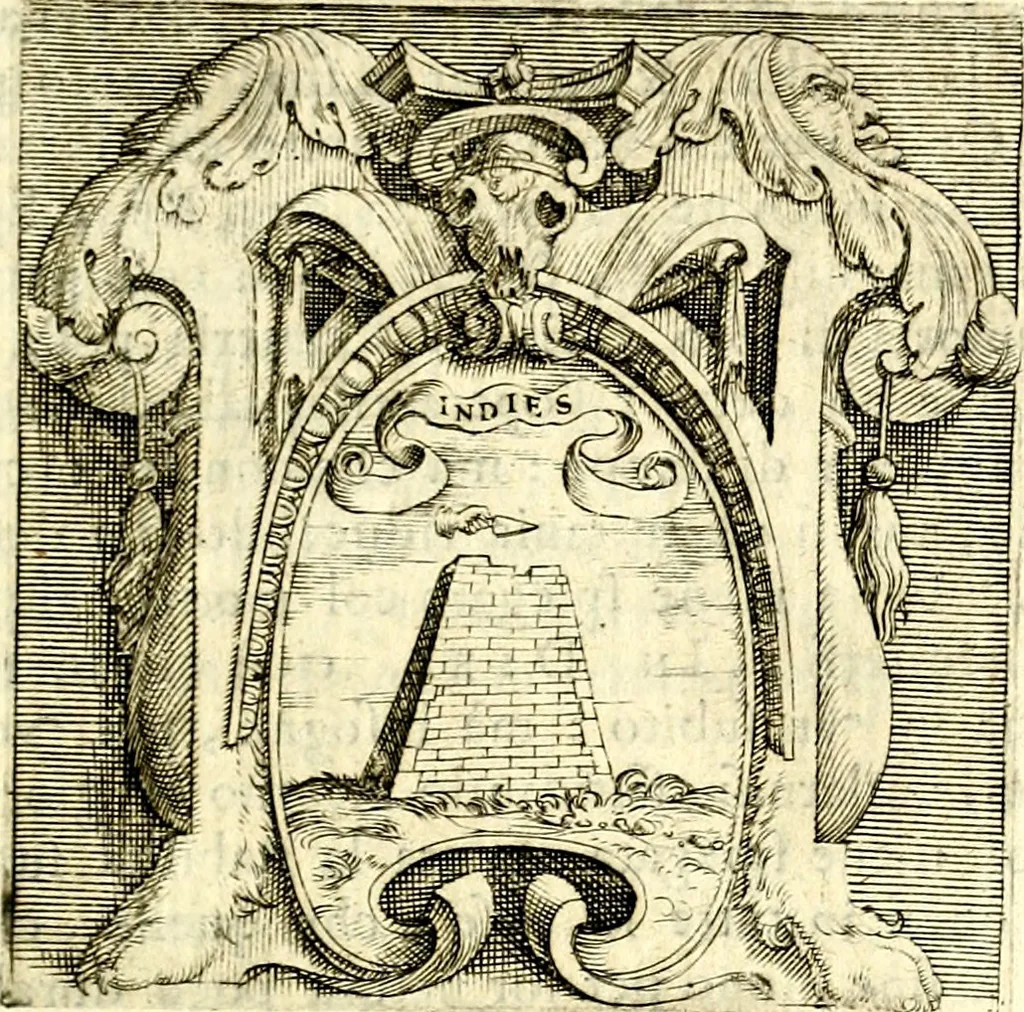 An illustration from Imprese illustri di diuersi, coi discorsi di Camillo Camilli, et con le figure intagliate in rame di Girolamo Porro Padouano .., 1586, leaf 102