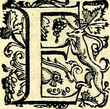 An illustration from Imprese illustri di diuersi, coi discorsi di Camillo Camilli, et con le figure intagliate in rame di Girolamo Porro Padouano .., 1586, leaf 105