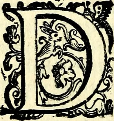 An illustration from Imprese illustri di diuersi, coi discorsi di Camillo Camilli, et con le figure intagliate in rame di Girolamo Porro Padouano .., 1586, leaf 153