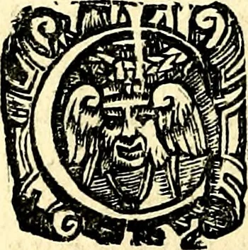 An illustration from Imprese illustri di diuersi, coi discorsi di Camillo Camilli, et con le figure intagliate in rame di Girolamo Porro Padouano .., 1586, leaf 167