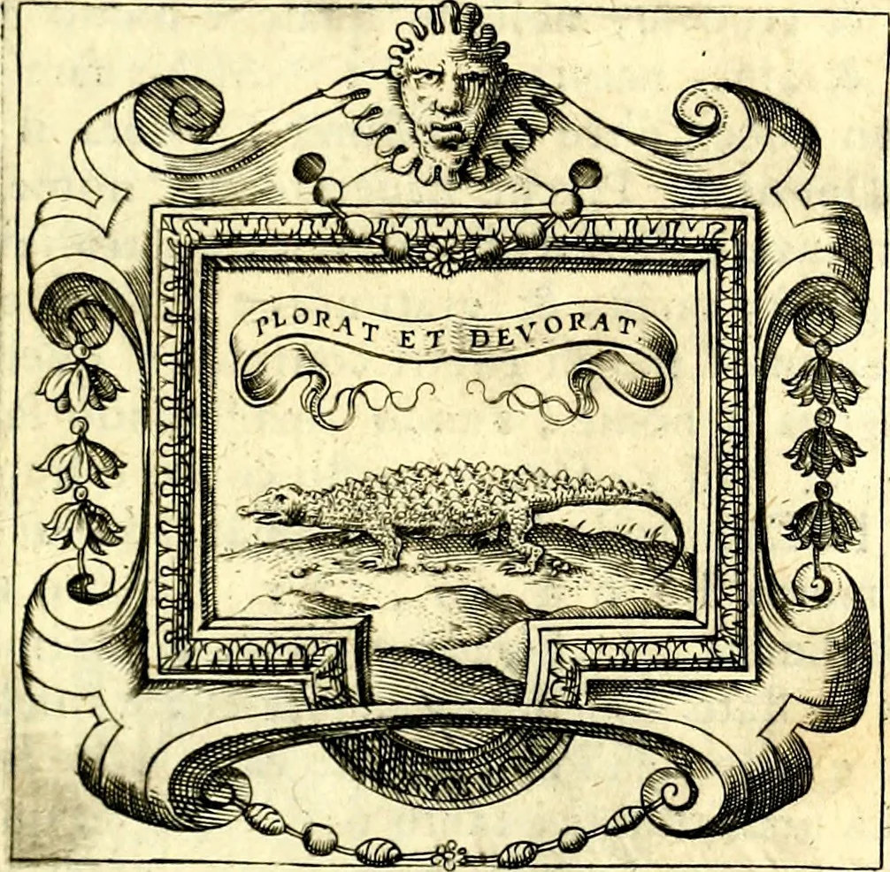 An illustration from Imprese illustri di diuersi, coi discorsi di Camillo Camilli, et con le figure intagliate in rame di Girolamo Porro Padouano .., 1586, leaf 292