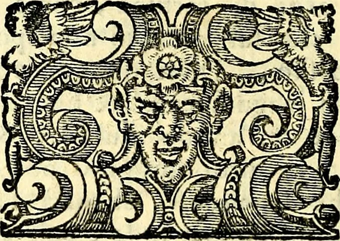 An illustration from Imprese illustri di diuersi, coi discorsi di Camillo Camilli, et con le figure intagliate in rame di Girolamo Porro Padouano .., 1586, leaf 107