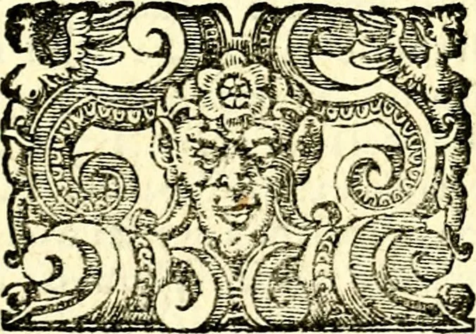 An illustration from Imprese illustri di diuersi, coi discorsi di Camillo Camilli, et con le figure intagliate in rame di Girolamo Porro Padouano .., 1586, leaf 184