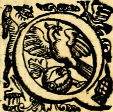 An illustration from Imprese illustri di diuersi, coi discorsi di Camillo Camilli, et con le figure intagliate in rame di Girolamo Porro Padouano .., 1586, leaf 234