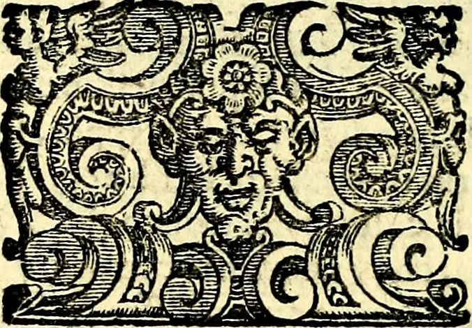 An illustration from Imprese illustri di diuersi, coi discorsi di Camillo Camilli, et con le figure intagliate in rame di Girolamo Porro Padouano .., 1586, leaf 317
