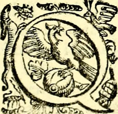 An illustration from Imprese illustri di diuersi, coi discorsi di Camillo Camilli, et con le figure intagliate in rame di Girolamo Porro Padouano .., 1586, leaf 84