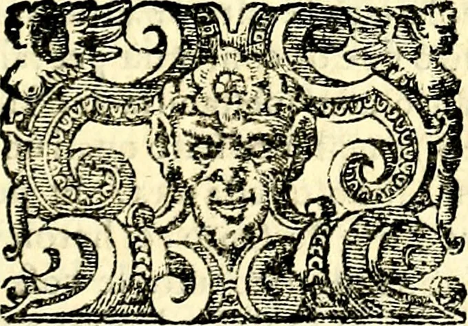 An illustration from Imprese illustri di diuersi, coi discorsi di Camillo Camilli, et con le figure intagliate in rame di Girolamo Porro Padouano .., 1586, leaf 86