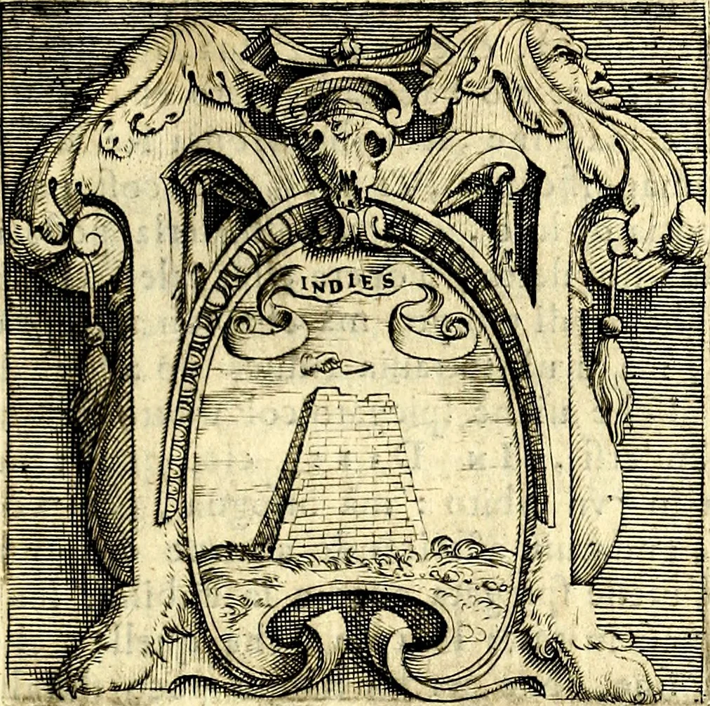 An illustration from Imprese illustri di diuersi, coi discorsi di Camillo Camilli, et con le figure intagliate in rame di Girolamo Porro Padouano .., 1586, leaf 102