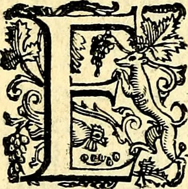 An illustration from Imprese illustri di diuersi, coi discorsi di Camillo Camilli, et con le figure intagliate in rame di Girolamo Porro Padouano .., 1586, leaf 105